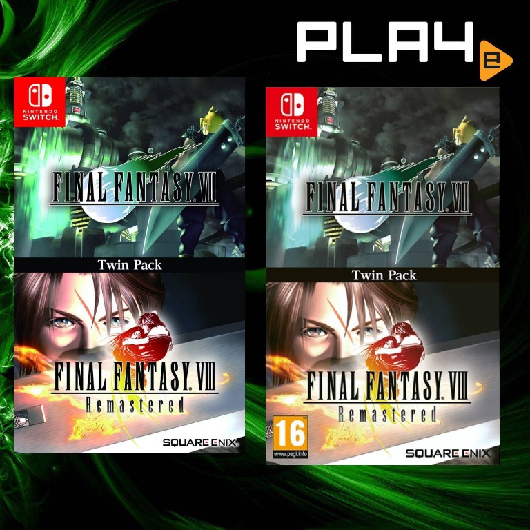 Final Fantasy VII & VIII Remastered Twin Pack - Nintendo Switch :  : PC & Video Games