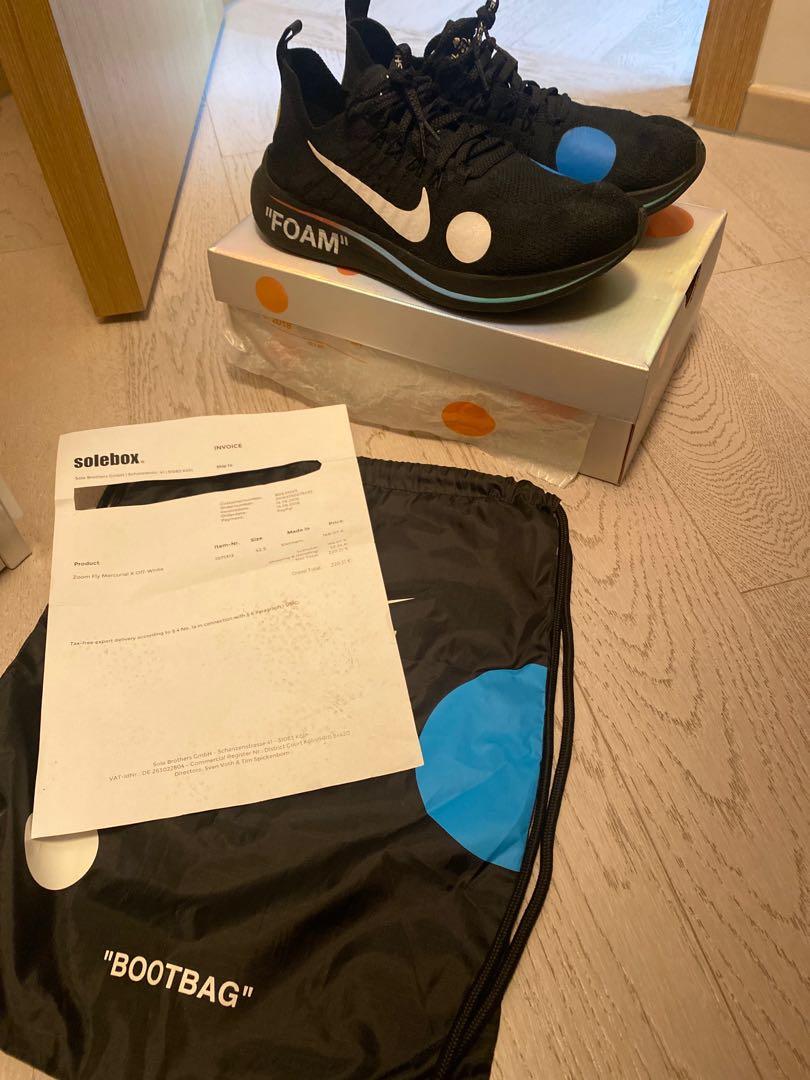 solebox off white zoom fly