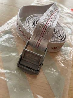 Off-White mini industrial belt white