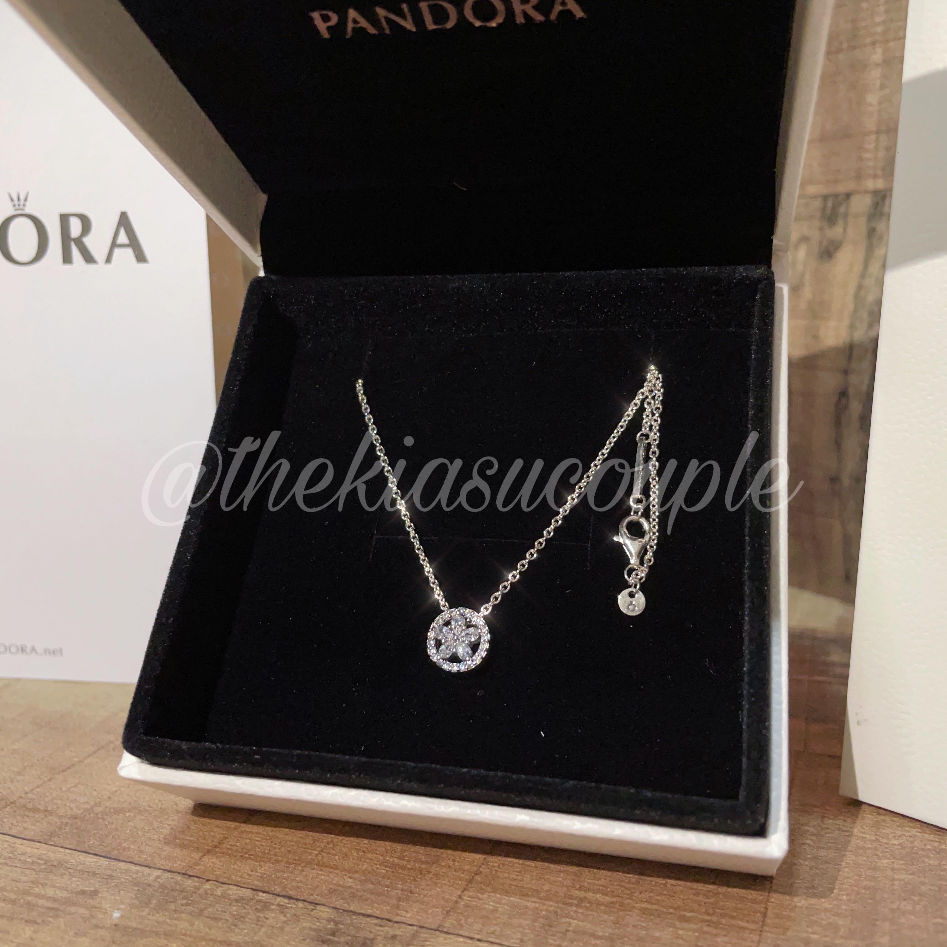 Pandora Sparkling Snowflake Collier 