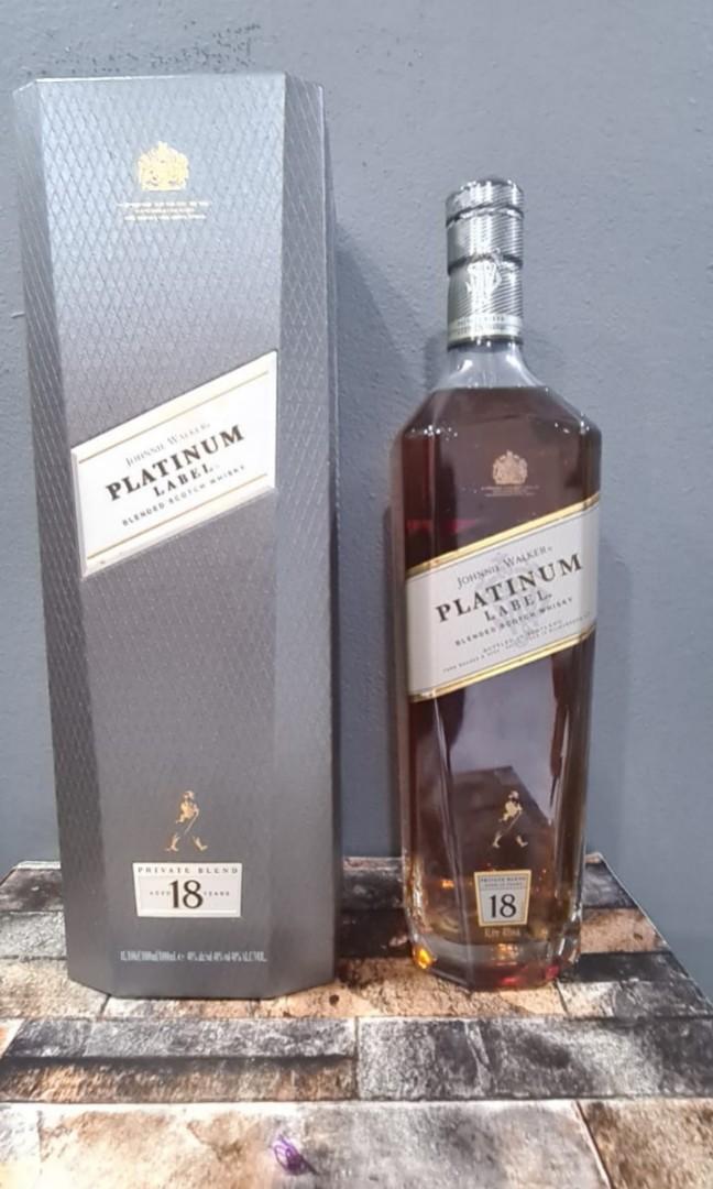 platinum label 1 litre 1000ml, Food & Drinks, Alcoholic ...