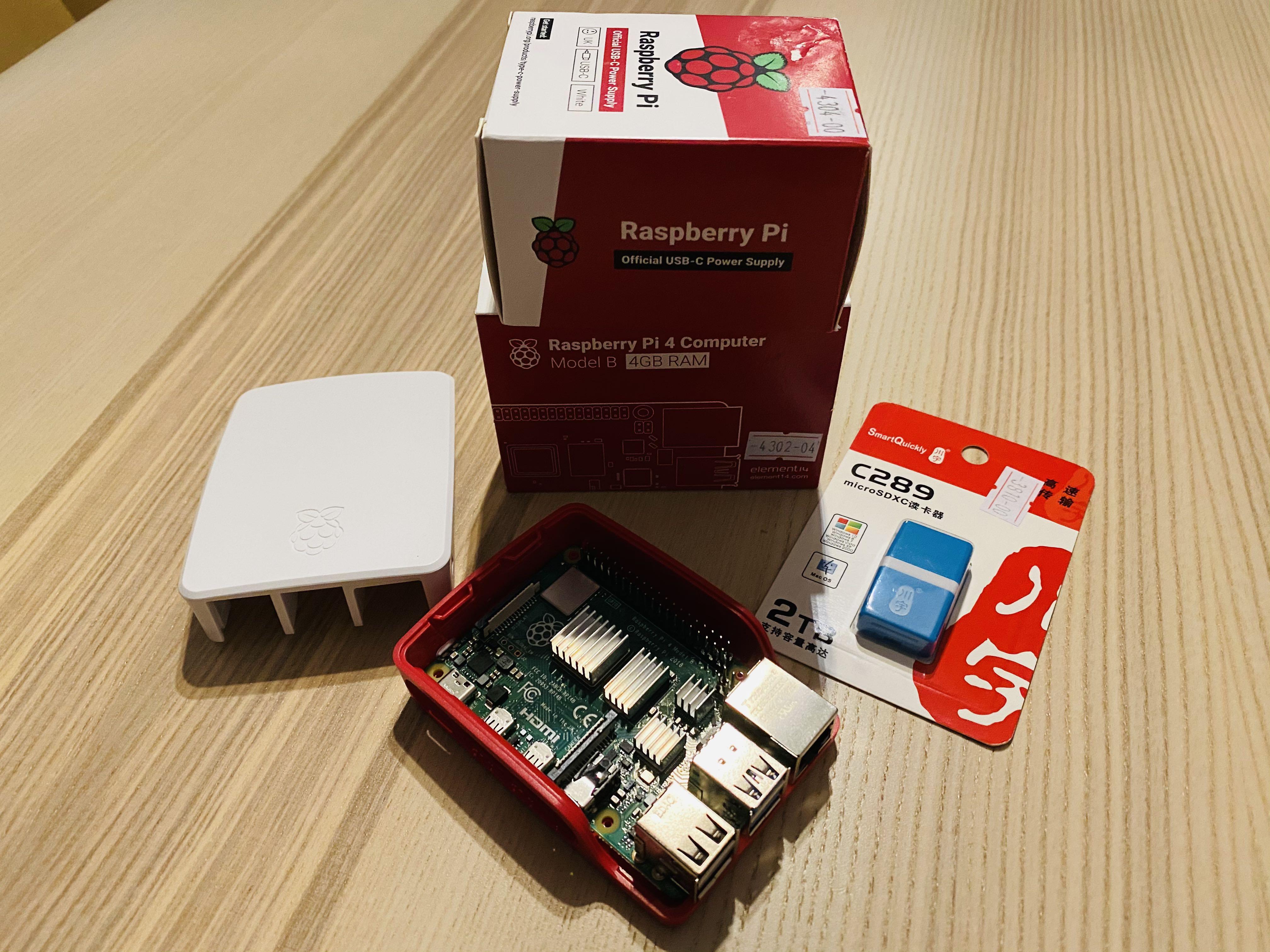 Raspberry Pi 4 Full Set Model 4GB Ram plus Heat Sink , Computers & Tech ...