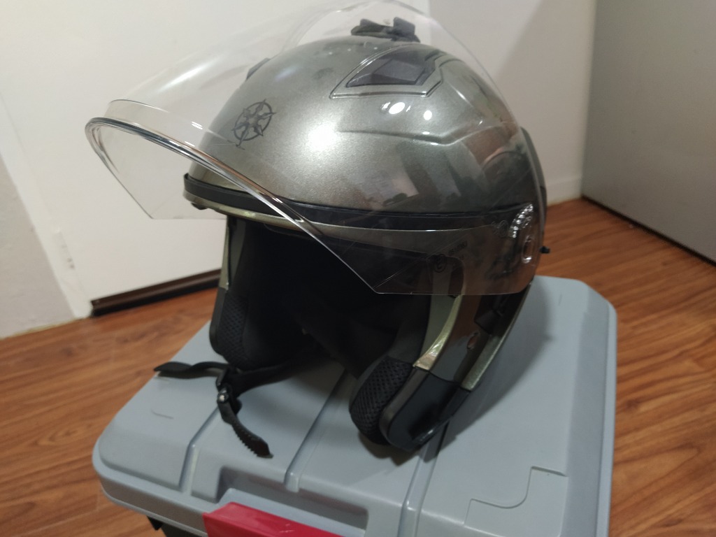 Ryo helmet visor clearance