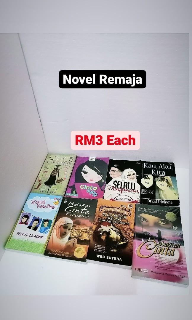 Novel Preloved Novel Melayu Novel Remaja Novel English Books Stationery Books On Carousell