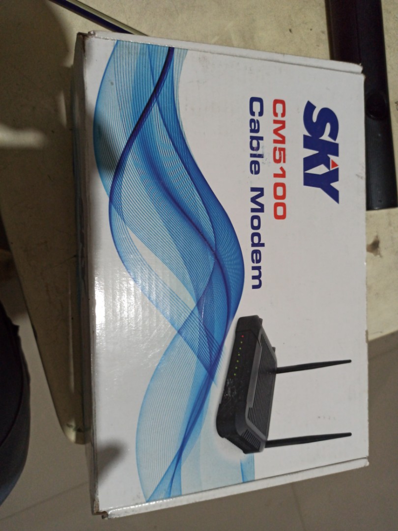 Sky cm5100 cable modem clearance