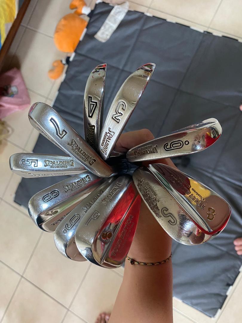 GOLF SPALDING TOUR EDITION IRON SET, Sports Equipment, Sports & Games
