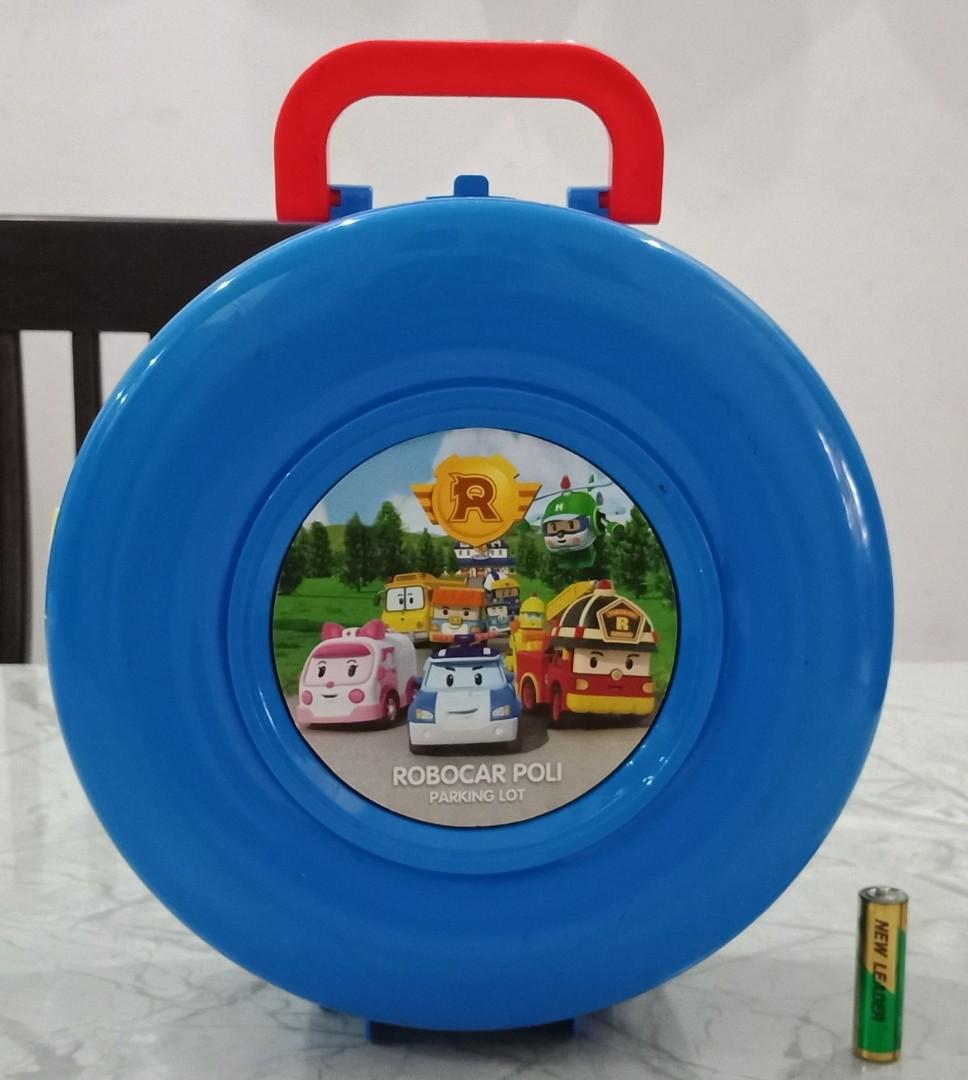  STORAGE BOX ROBOCAR POLI PARKING LOT, Hobbies & Toys, Toys & Games on Bildidee 