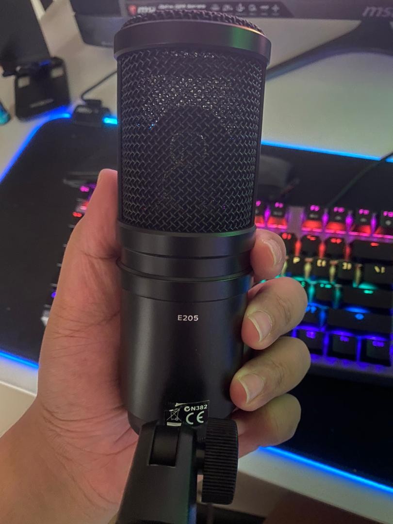 *SUPERLUX E205 CARDIOID CONDENSER MICROPHONE - BLACK (STUDIO RECORDING ...