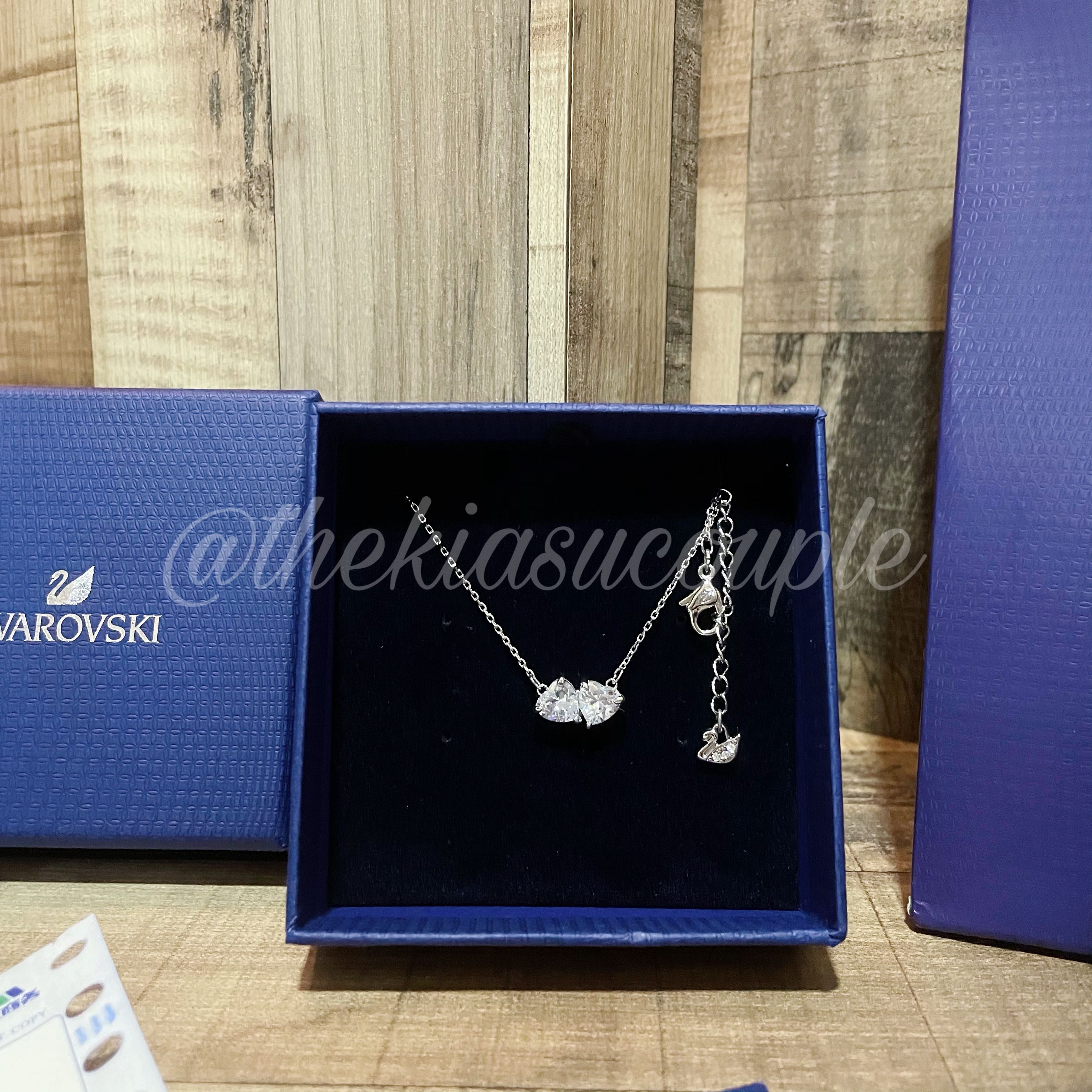Swarovski Attract Soul Necklace(Snow 