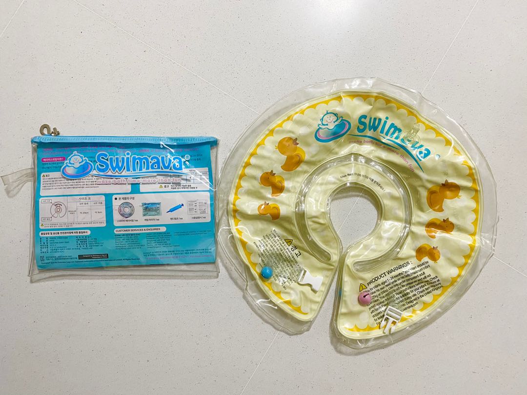 SWIMAVA Baby Neck Float, Babies & Kids, Toys & Walkers on Carousell