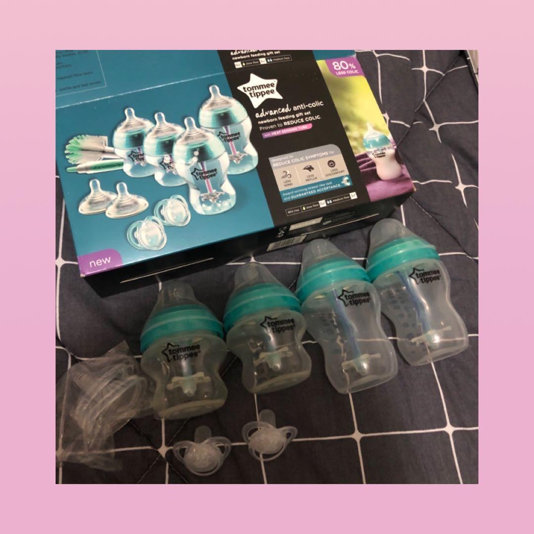 tommee tippee advanced anti colic feeding set