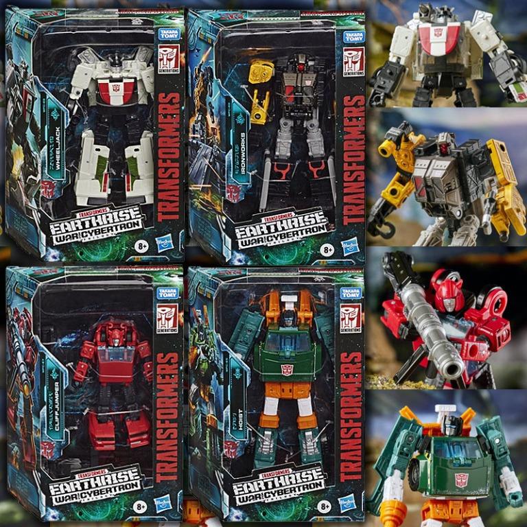 NEW UNOPENED Transformers War for Cybertron EARTHRISE Deluxe Class IRONWORKS 