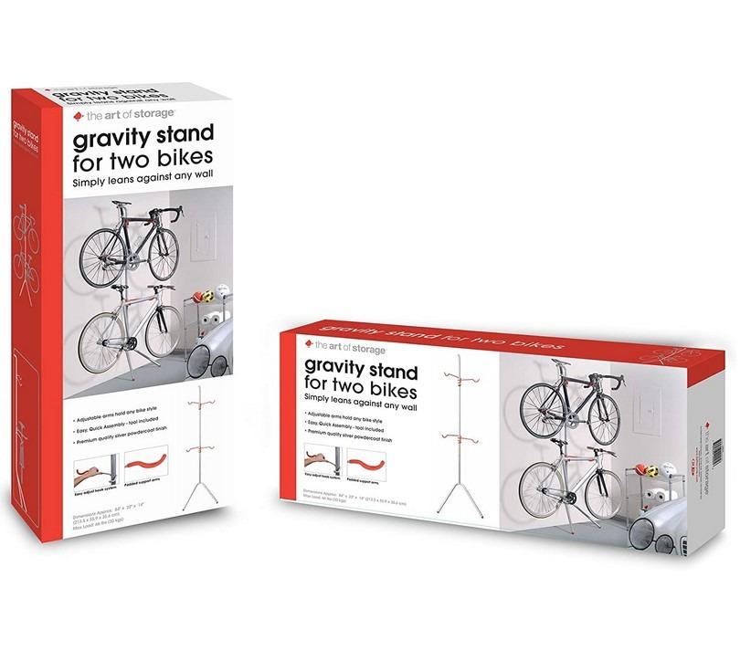 leaning bike stand