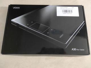 VEIKK A30V2 Graphics Drawing Tablet with 8192 Levels Battery-Free Pen - 10 X 6 inches Active Area