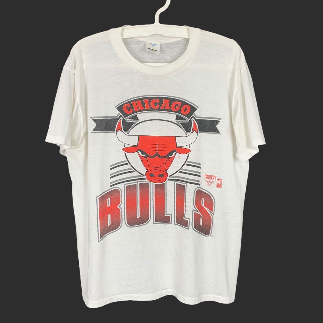 Vintage 80s Chicago Bulls Tee T - Shirt, Men's Fashion, Tops