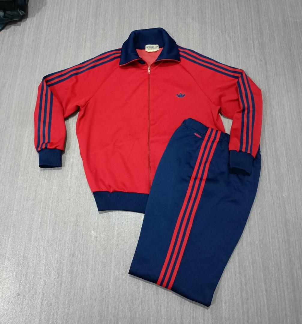 Vintage adidas shop tracksuit tops