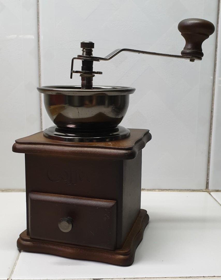 Vintage Design Coffee Bean Grinder Used