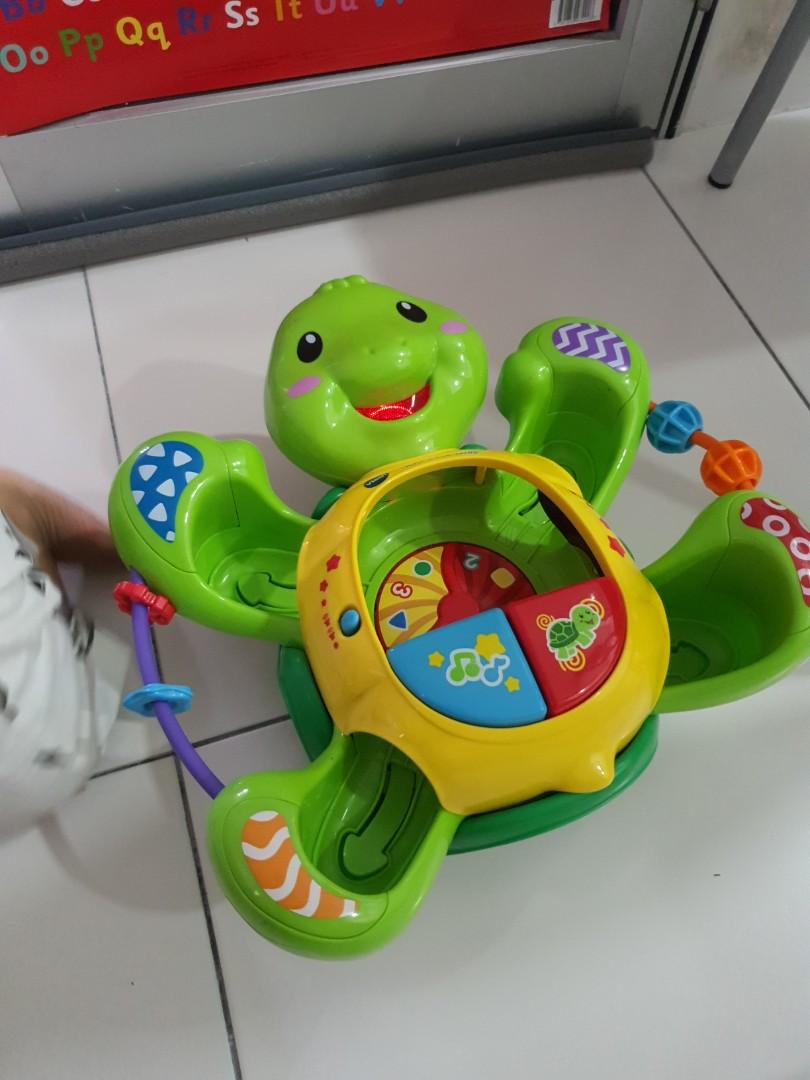 Vtech rock shop and pop turtle