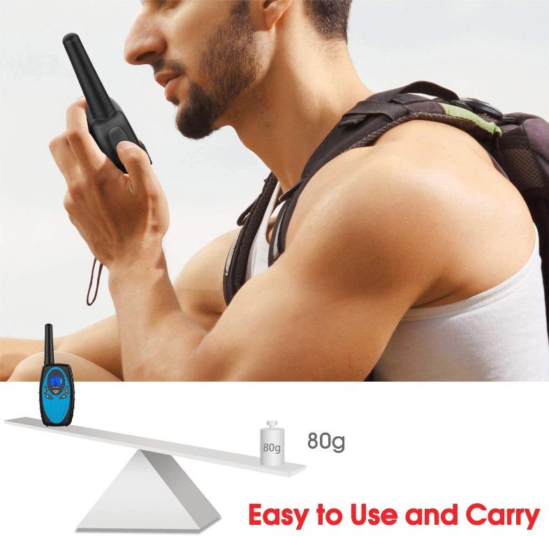Walkie Talkies Long Range, M880 FRS Two Way Radio for Adults with Mic