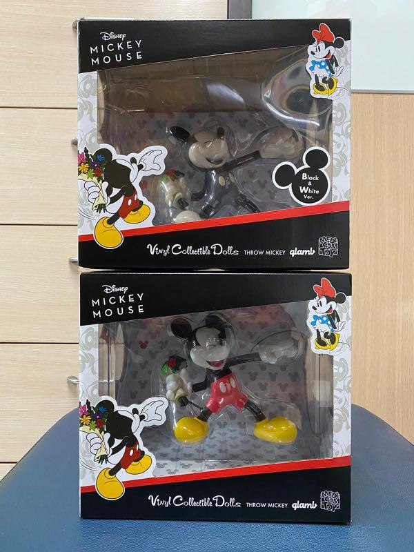 WTS 賣GLAMB x MEDICOM TOY - Throw Mickey VCD, 興趣及遊戲, 玩具