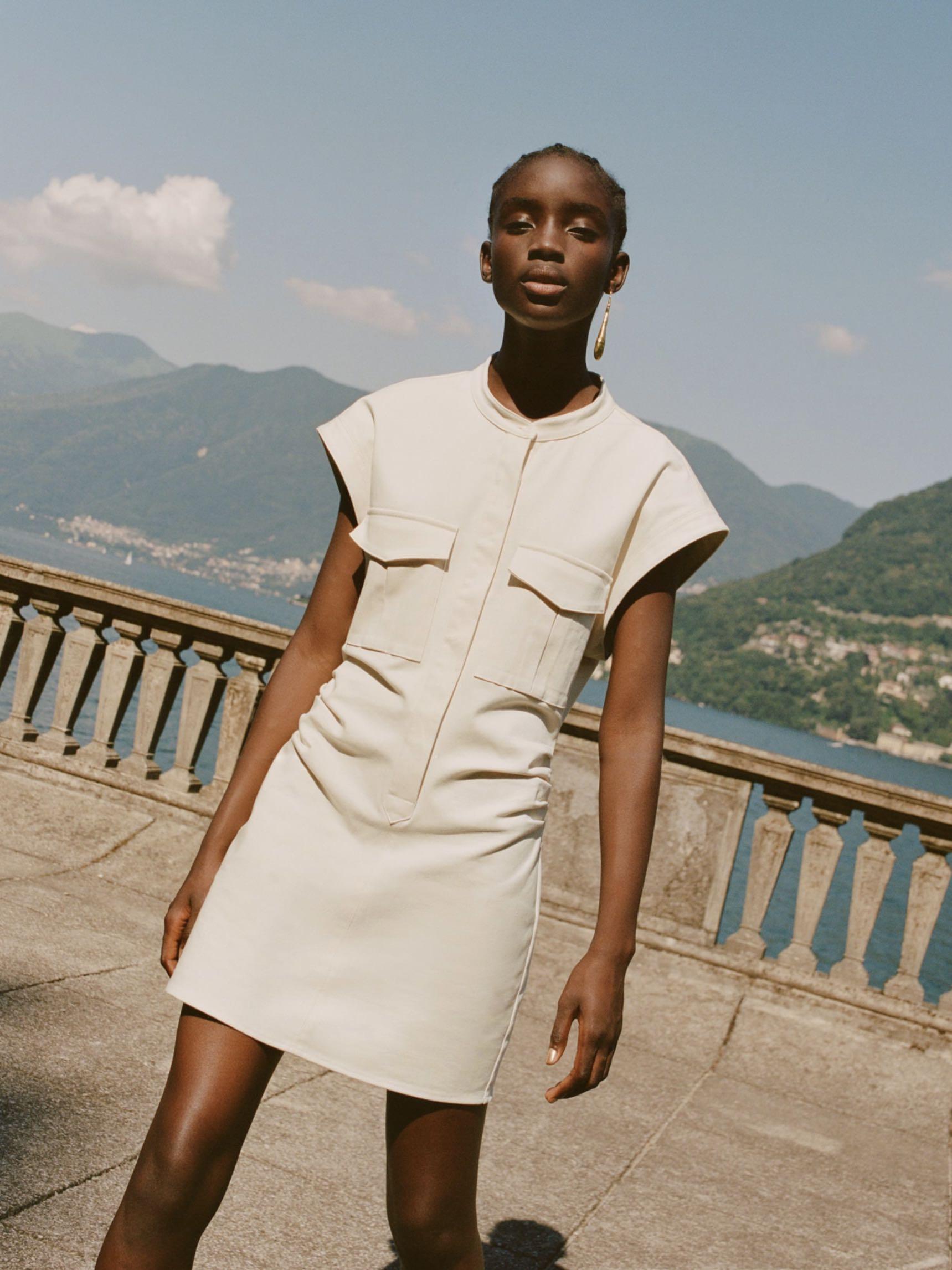 Zara dress with pockets 2025