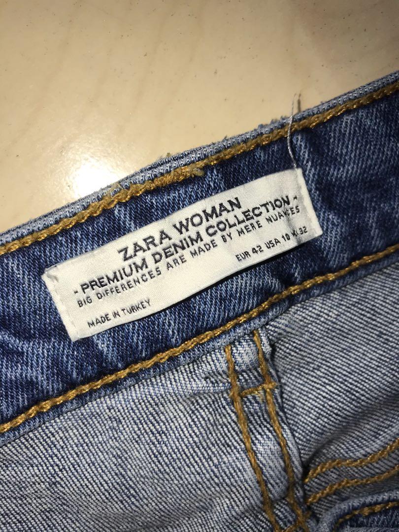 Zara woman premium denim collection big differences are made by mere nuances clearance