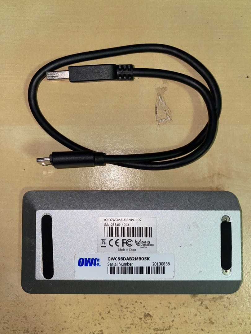 128gb NVMe SSD in OWC Envoy Pro Enclosure Computers Tech Parts