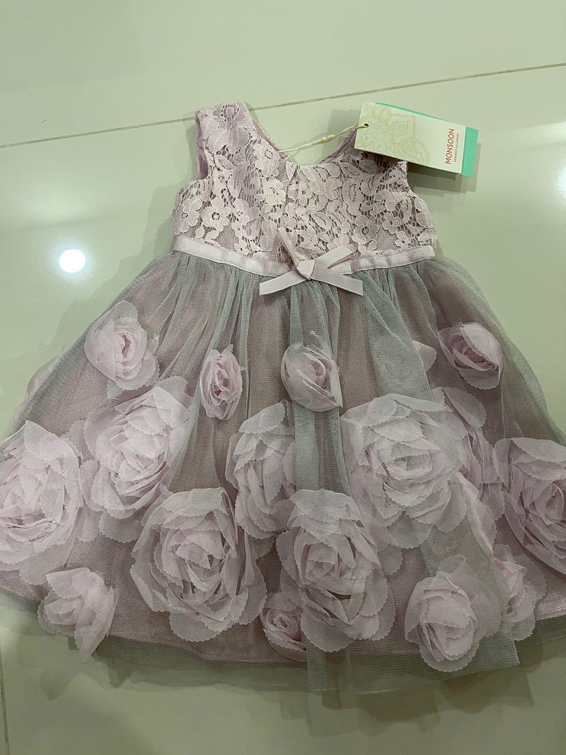 3M 6M Brand New Monsoon Dress Babies Kids Babies Kids Fashion on Carousell