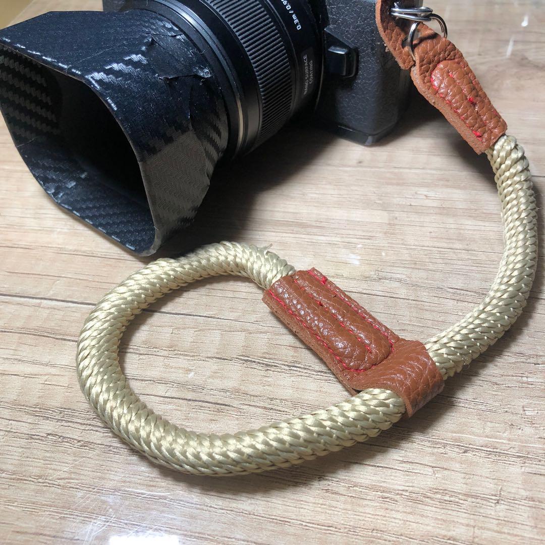純棉手腕相機繩無反菲林相機sony Fujifilm Canon Nikon Olympus 攝影器材 Carousell