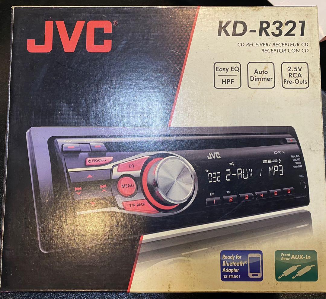 清倉蝕本 全新行貨jvc Kd R321 車用cd 收音機 電子產品 錄音器材 Carousell