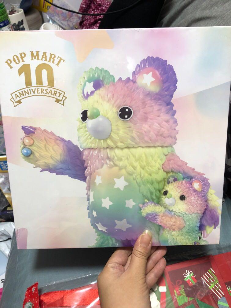 大久保熊pop Mart 10週年 玩具 遊戲類 玩具 Carousell