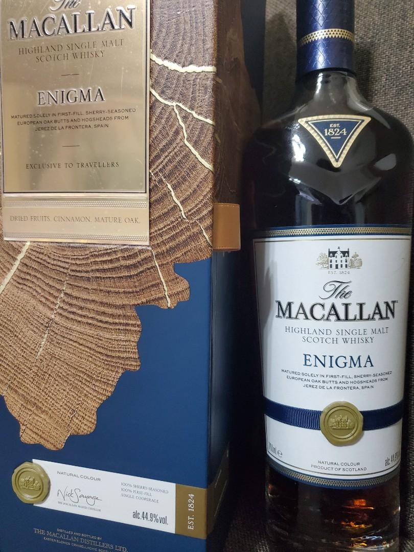 Macallan Enigma 麥卡倫湛藍 Cp值好高 嘢食 嘢飲 酒精飲料 Carousell