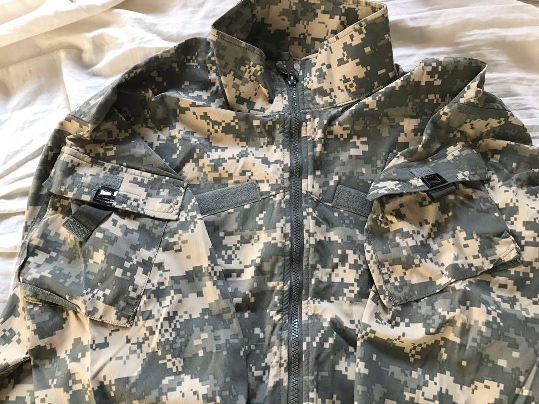 美軍真品US Army ACU camo wind cold jacket (Level 4) 陸軍數碼迷彩