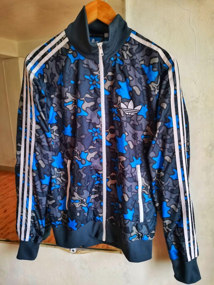 Identificere svært Måne Adidas Camo Track Jacket, Men's Fashion, Coats, Jackets and Outerwear on  Carousell