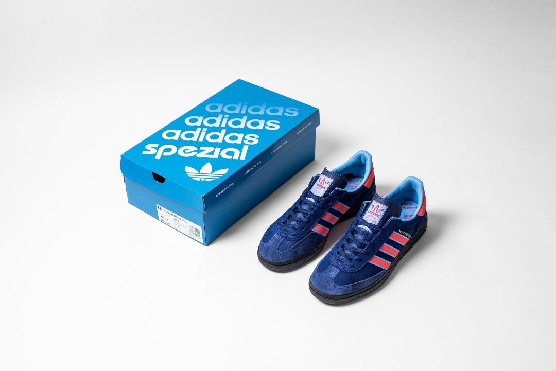 Adidas Manchester 89 Spezial, Fesyen Pria, Sepatu , Sneakers di Carousell