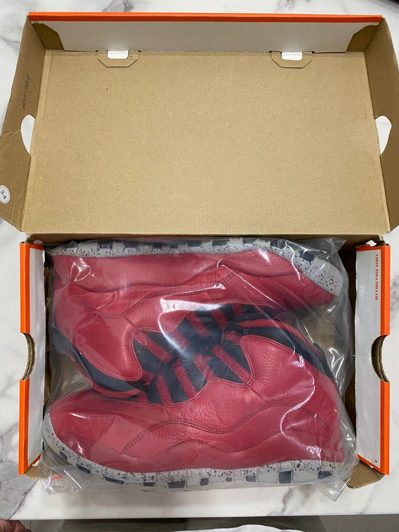 Jordan 10 bulls over broadway on feet on sale