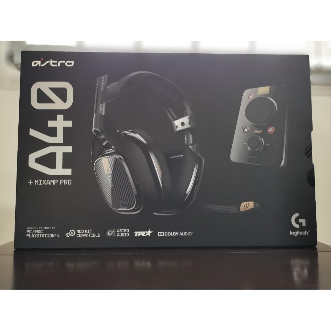 Astro Gaming 0 Tr Headset Mixamp Pro Tr For Pc Mac Ps4 Switch Toys Games Video Gaming Gaming Accessories On Carousell