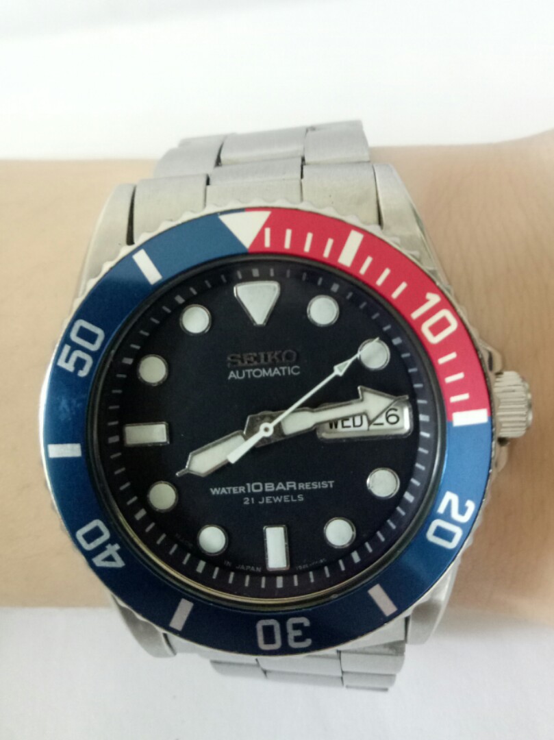 Auth Seiko 10 Bar 21 Jewels 7S26-0040 Automatic Watch for Men's, Men's  Fashion, Watches & Accessories, Watches on Carousell