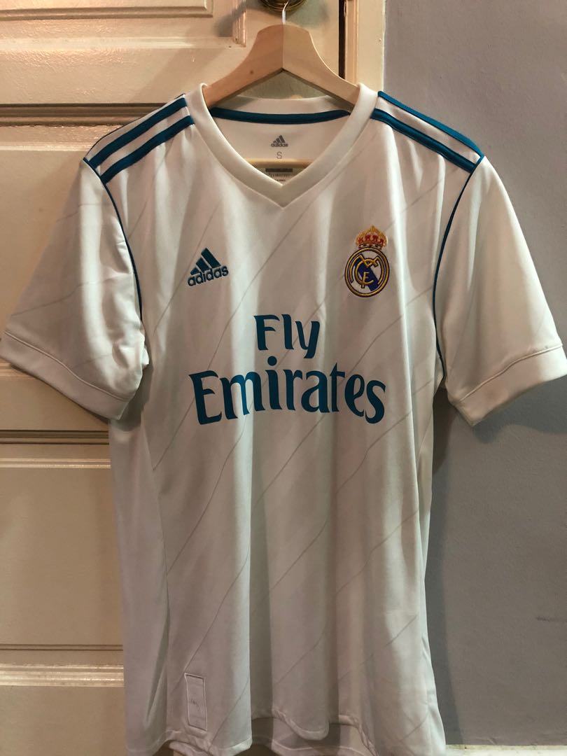 Authentic Adidas Real Madrid home jersey 2017 18