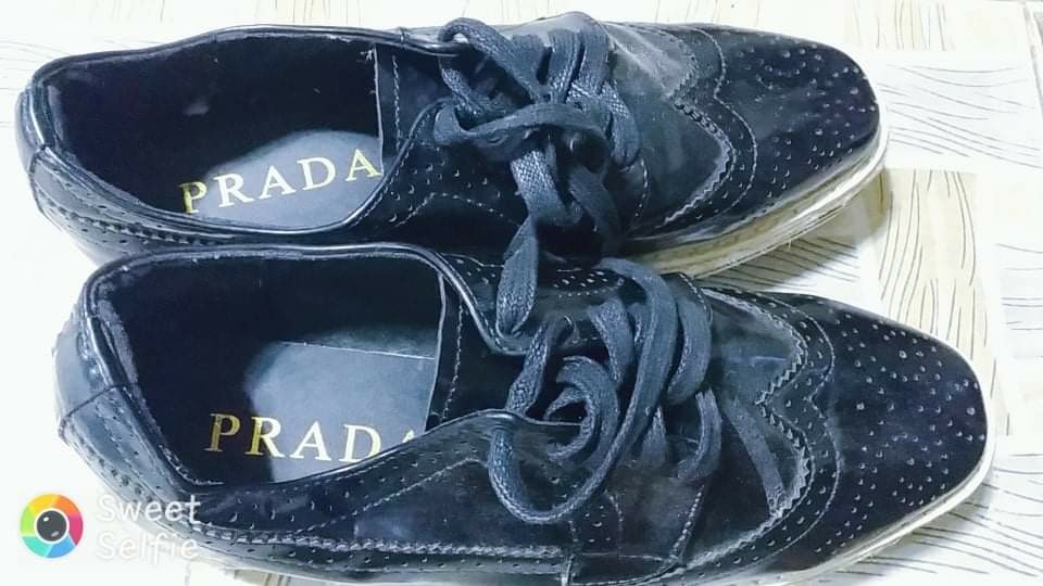 used prada sneakers
