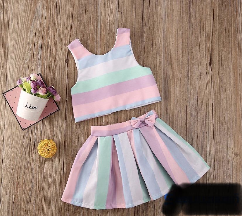 Baby Girl Dress top skirt Babies Kids Babies Kids Fashion on