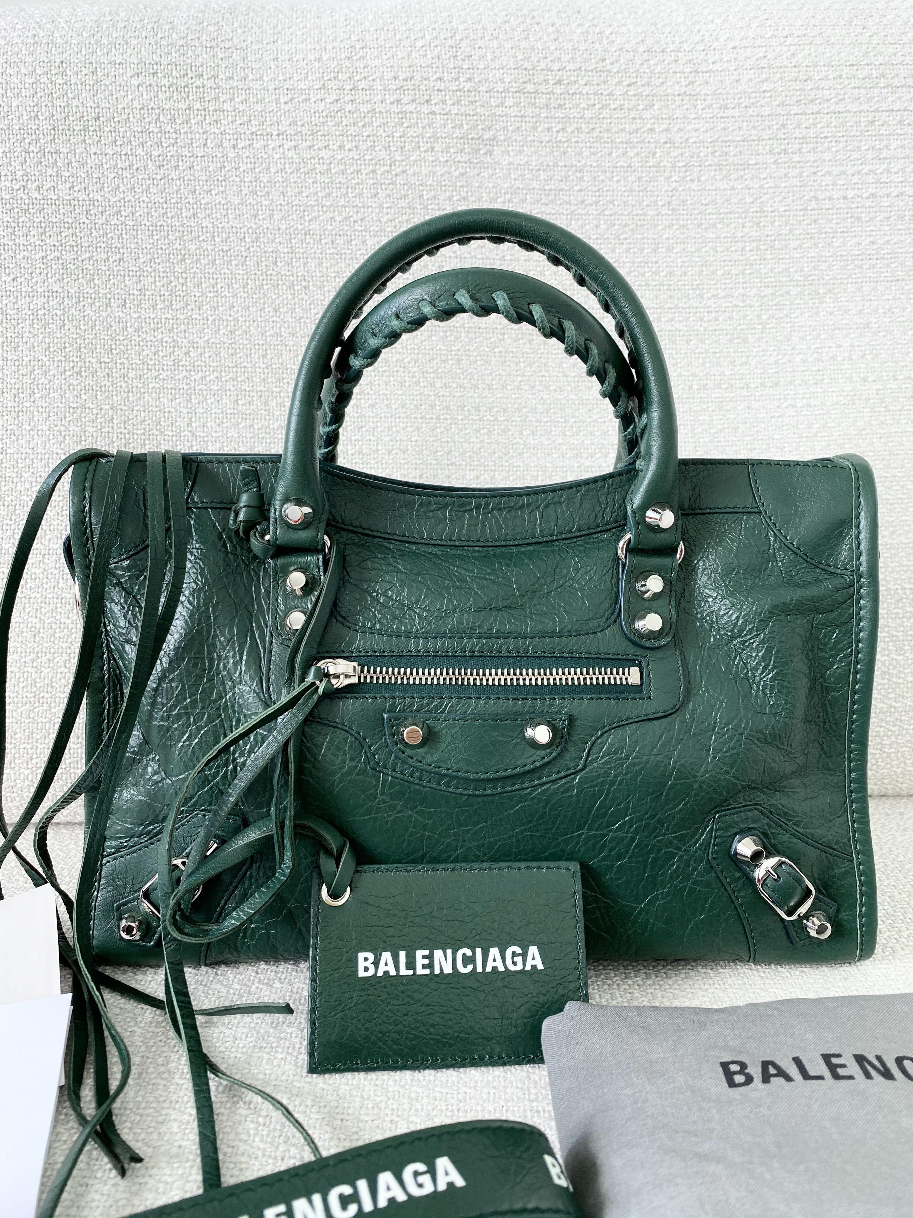 Balenciaga  Bags  Authentic Dark Green Balenciaga City  Poshmark