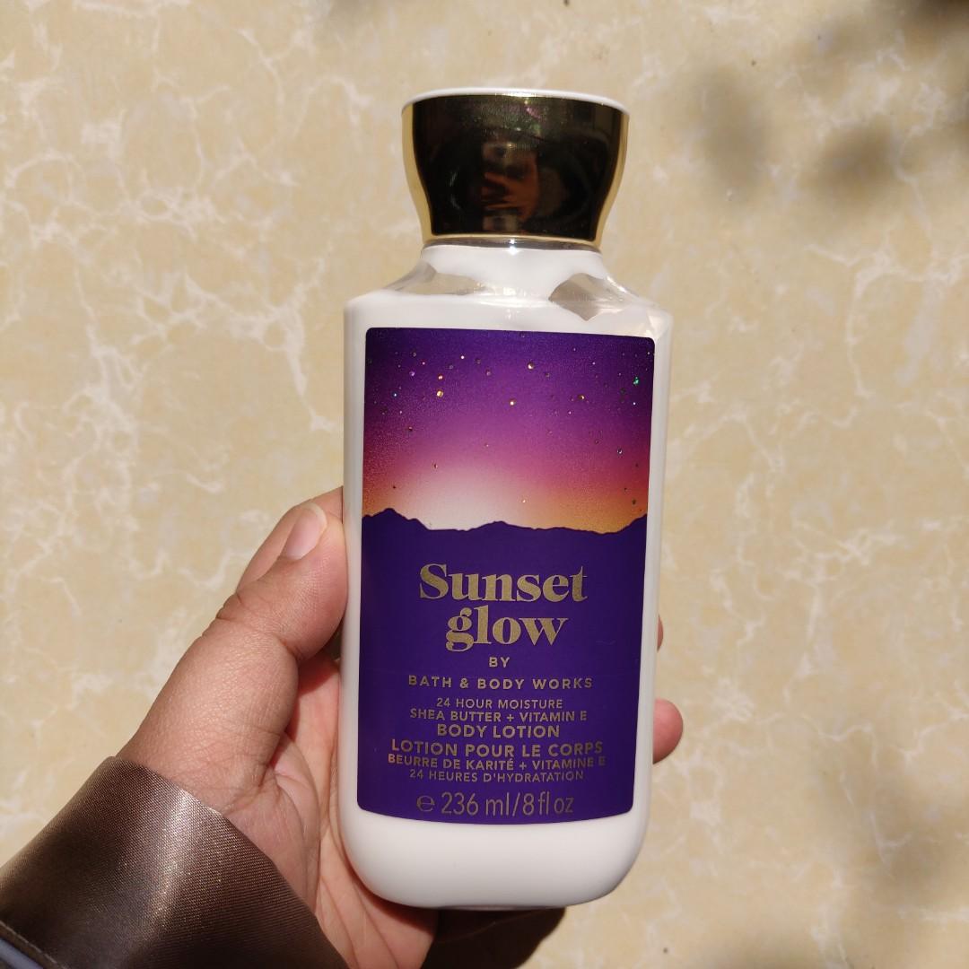 sunset glow lotion
