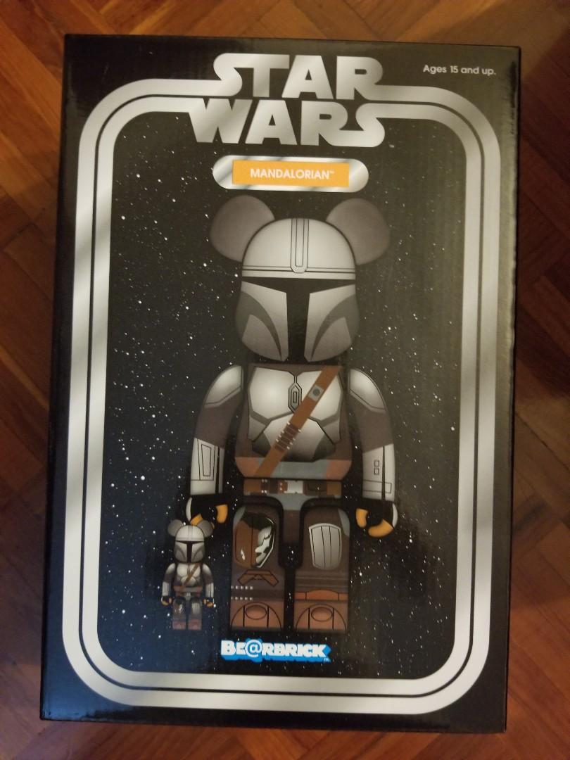 100% + 400% Medicom 星球大戰Star Wars Mandalorian Bearbrick, 興趣