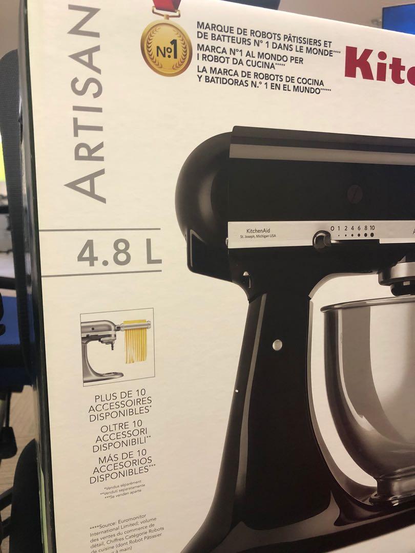 Bnib Kitchenaid Artisan 4 8 L Tilt Head Stand Mixer Home Appliances Kitchenware On Carousell