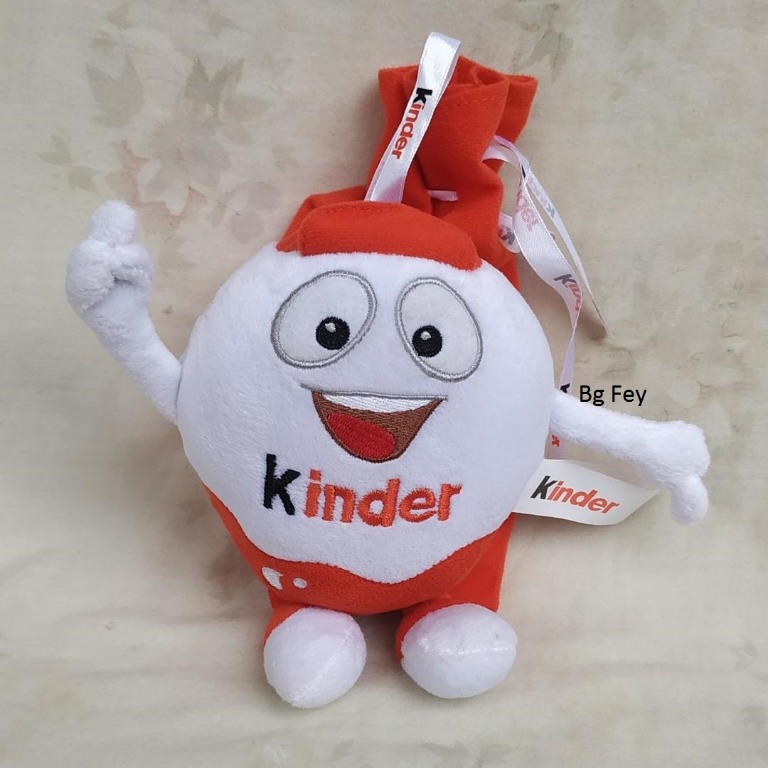 Boneka Kinder Egg Man With Red Bag Kinder Joy Original, Toys