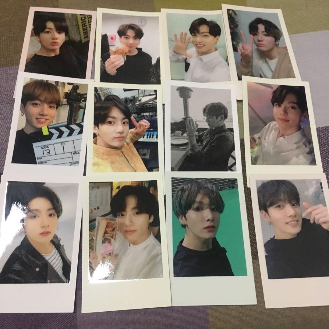 Bts Jungkook 폴꾸韓網仿即影即有小卡photocard 韓流 Carousell