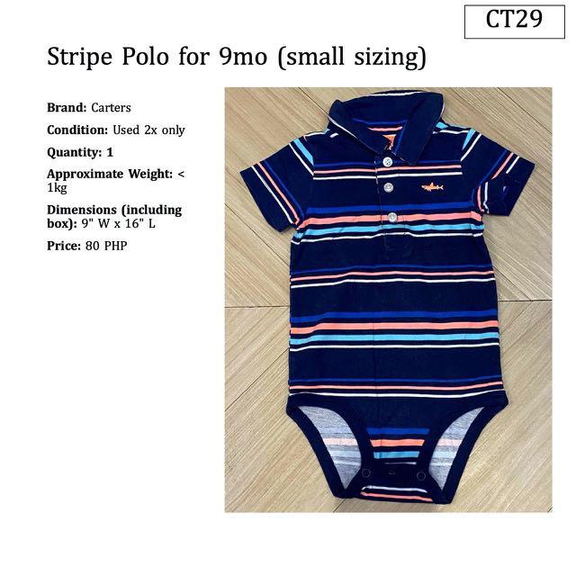 baby boy polo onesie