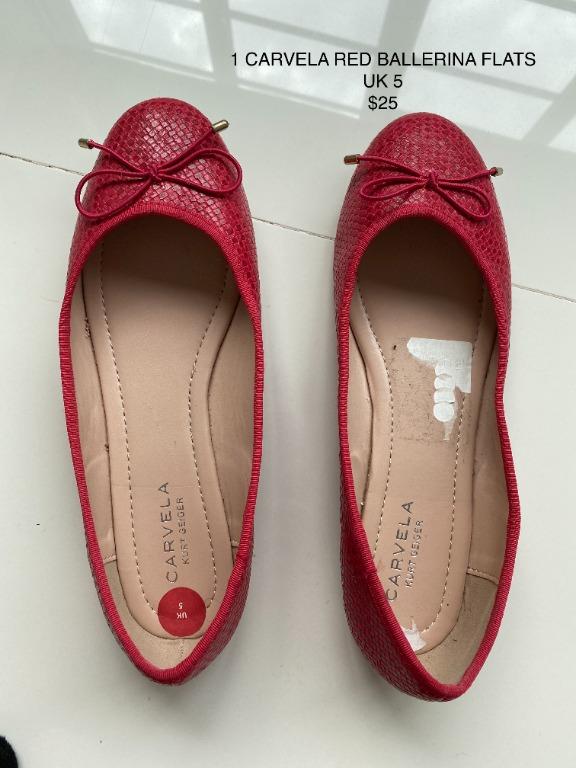 Red flats size deals 5
