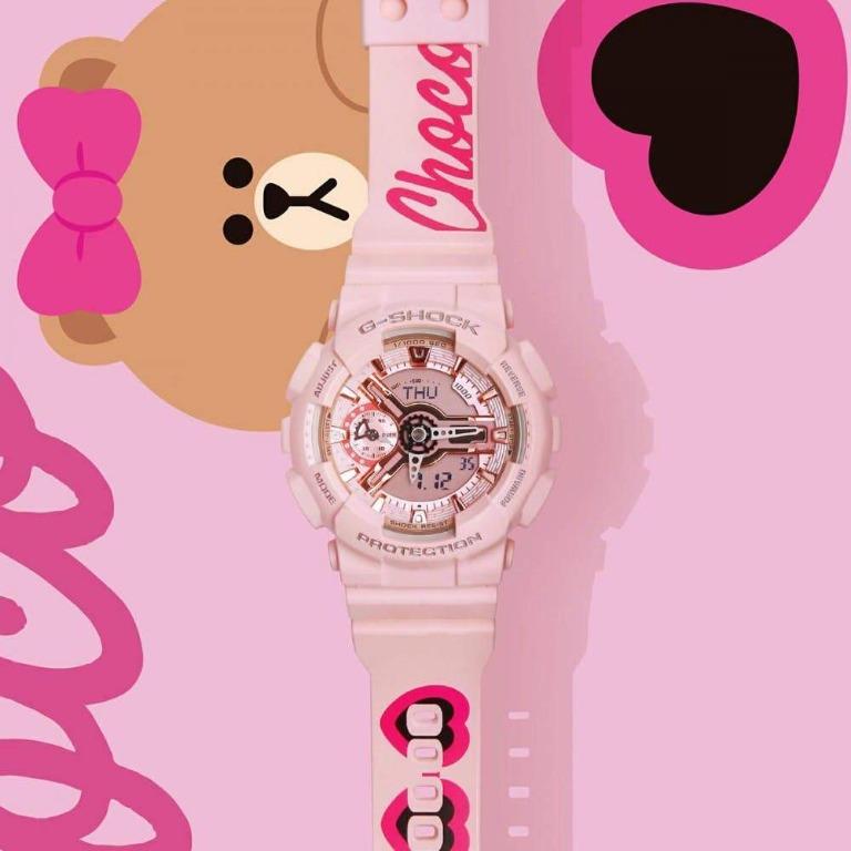 Casio G Shock x LINE FRIENDS CHOCO Bear Limited Edition With Special Case Box